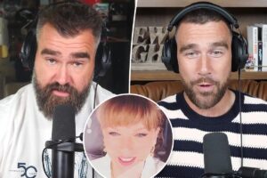 Travis and Jason Kelce reveal what they really think of Taylor Swift’s ‘Cleveland!’
