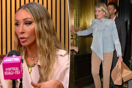 Martha Stewart ‘dined and dashed’ at swanky NYC restaurant Polo Bar, ‘RHONY’ newbie Hailey Glassman claims