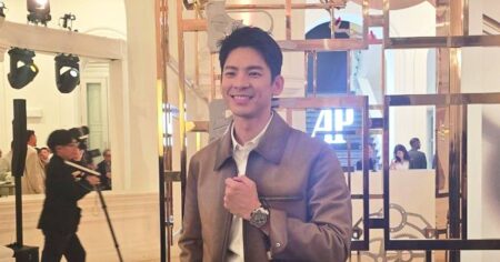 Austin Lin visits Singapore for brand event, looks forward to recharging in 2027 after fulfilling year, Entertainment News