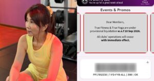 Chen Xiuhuan ‘disappointed’ by True Fitness closure, had lifetime membership since 2017