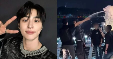 Byeon Woo-seok explores Marina Bay ahead of Singapore fan-meet