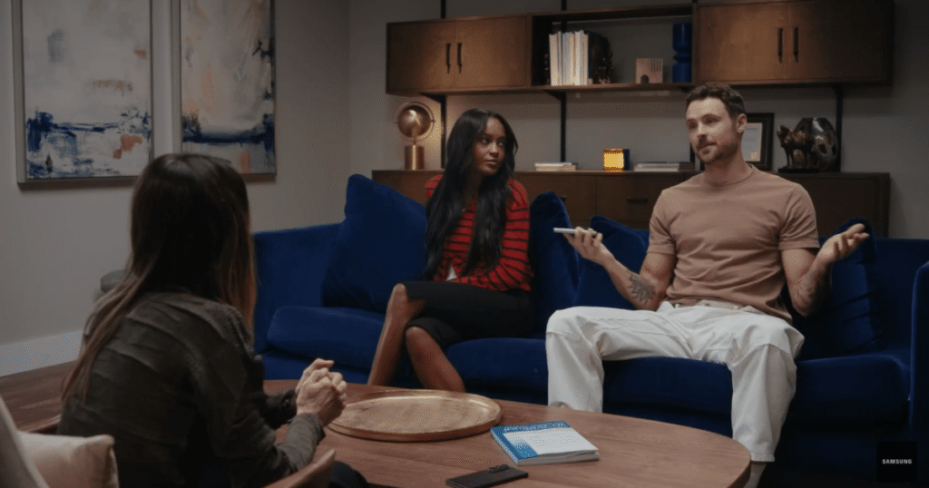 Ciara Miller, Dylan Efron and More Get the ‘Couples Therapy’ Treatment in Hilarious New Samsung Ad