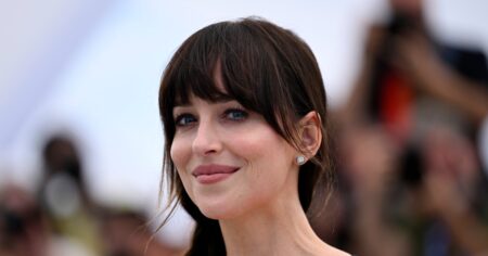 Dakota Johnson Wore This Classy Trouser Pants Style in NYC, and So Are We for $25