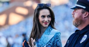 Jordon Hudson Caught Filming Reporter on Sidelines of UNC Game During 1st Appearance of 2026 Season