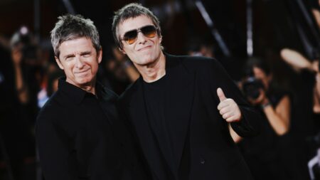 Liam and Noel Gallagher Lock Arms at Venice Premiere of ‘Oasis: Don’t Look Back in Anger’