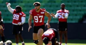 Why San Francisco 49ers Star Nick Bosa’s Thighs Are Noticeably Different Sizes: ‘Atrophy is Real’