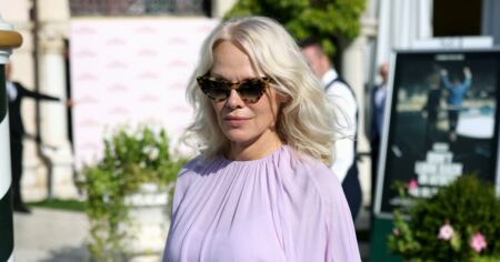 Pamela Anderson’s Oddly Chic ‘Poncho’ Top Is Mega Flattering for Gals Over 50 — And Only $12