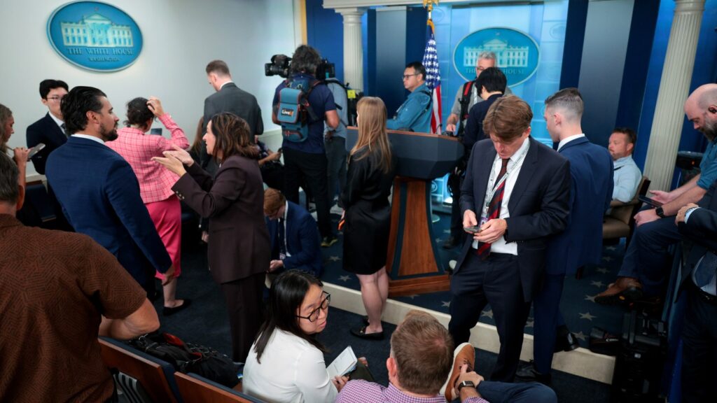 MS NOW Reporters Denied Access to White House as Trump Follows Through on Threat to Ban Outlets
