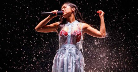 Olivia Rodrigo’s Dress Literally Melts Away in ‘Unraveled Tour’ Finale Spectacle