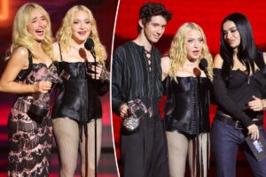Madonna’s onstage antics at MTV VMAs 2026 go viral as she gets confused, calls out A-lister