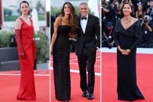 Venice Film Festival 2026 red carpet: The best celebrity outfits