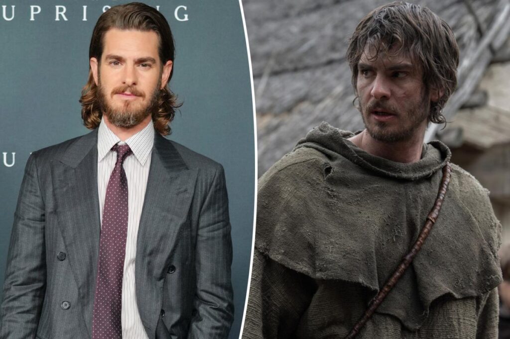 Andrew Garfield details ‘miserable’ experience filming peasant war film ‘The Uprising’