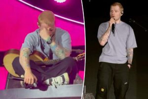 Ed Sheeran takes drastic safety measures at Philadephia concert after Macklemore fallout