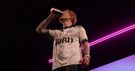 Ed Sheeran changes stage shape over fear of ‘angry’ gig-goers throwing things at him