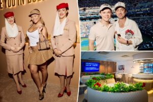 Go inside Emirates’ starry suite at the 2026 US Open