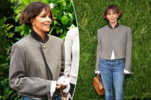 Halle Berry wore these on-sale Mother jeans with Chanel