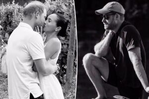 Meghan Markle gushes over Prince Harry in 42nd birthday tribute amid tumultuous UK return