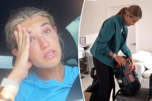 Kai Trump breaks down in tears over starting college: ‘I’m struggling right now’