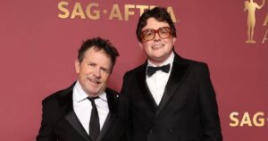 Michael J. Fox receives standing ovation after heartfelt speech at Emmy Awards