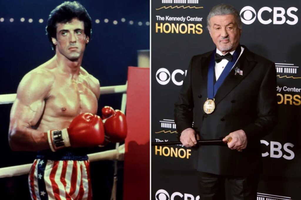 Sylvester Stallone he struggled with bulimia and used steroids while filming ‘Rocky III’