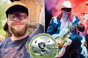 Country singer Orville Peck claims he ‘made out with’ with NFL player on the Raiders
