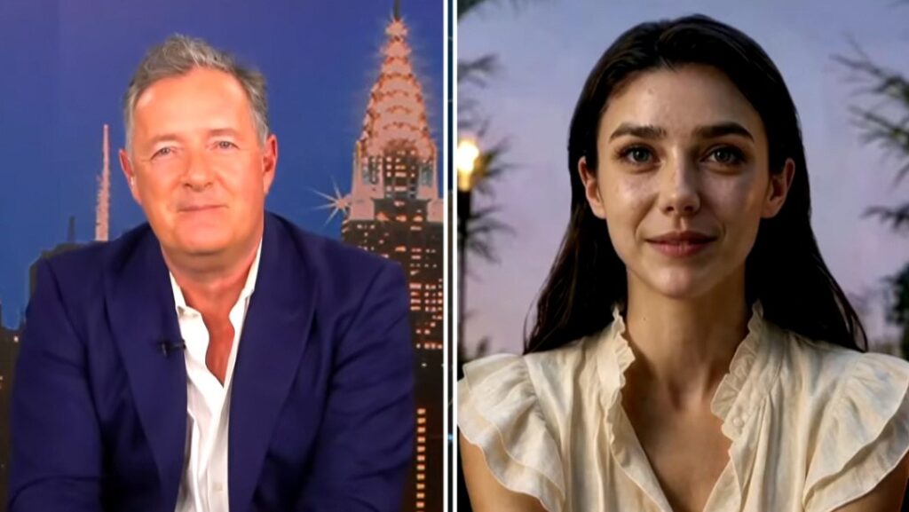 AI Actor Tilly Norwood Glitches During Piers Morgan Interview, Suddenly Switches Languages