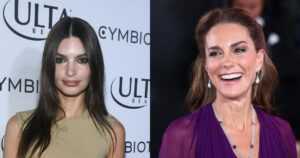 Bye, Blue Jeans! Emily Ratajkowski Wore the Luxe Denim Style Kate Middleton Is Rocking for Fall
